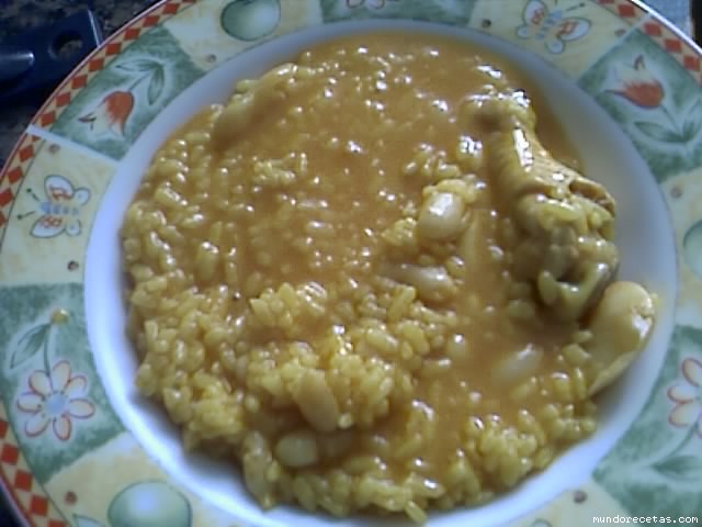 Receta de Arroz caldoso con pollo th 31