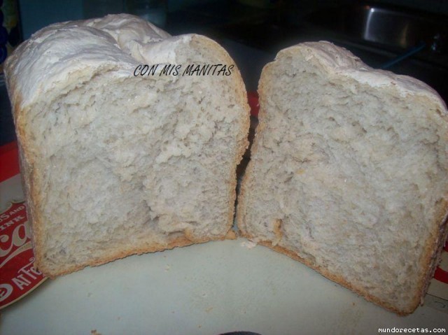 Receta de PAN ESTILO FRANCES (panificadora) Receta de PAN ESTILO FRANCES (panificadora)