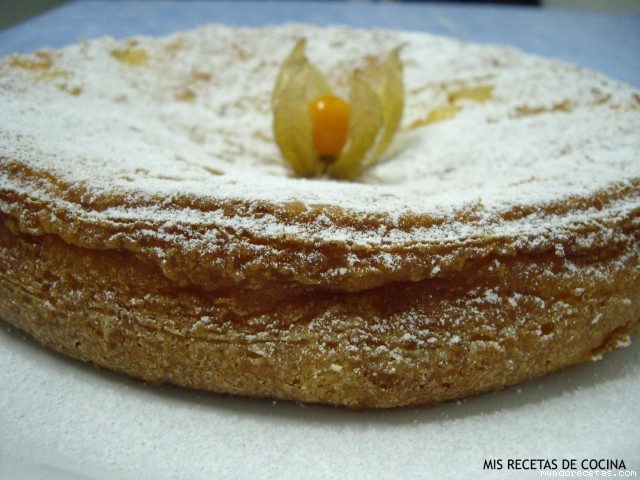Bizcocho jugoso de manzana