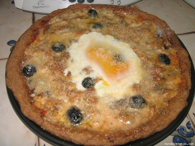 Receta de pizza de salvado de trigo y gluten Receta de pizza de salvado de trigo y gluten