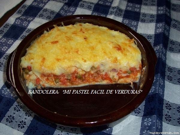 Receta de Mi pastel facil de verduras Receta de Mi pastel facil de verduras