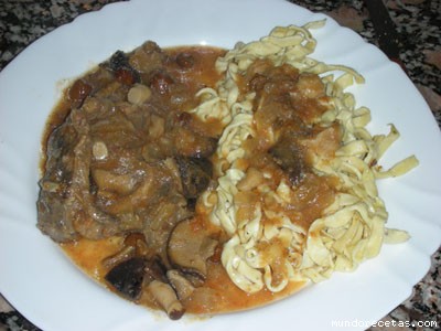 Receta de OSSOBUCO CON SETAS Receta de OSSOBUCO CON SETAS