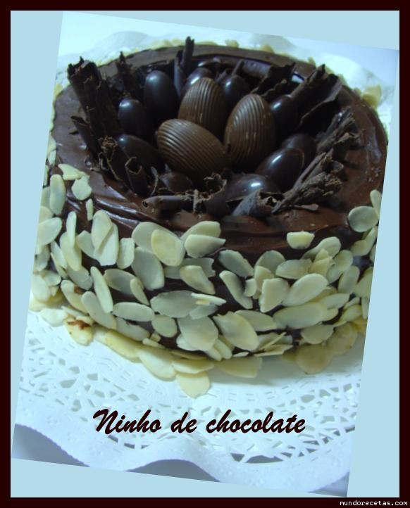 Receta de Nido de chocolate