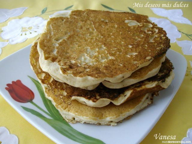 Receta de TORTITAS (PANCAKES) Receta de TORTITAS (PANCAKES)