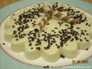 Receta de Flan de horchata (Thermomix)