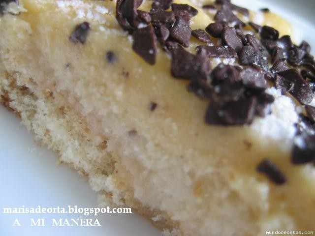 Receta de Pastel de almendras y cabello de angel (Th) Receta de Pastel de almendras y cabello de angel (Th)