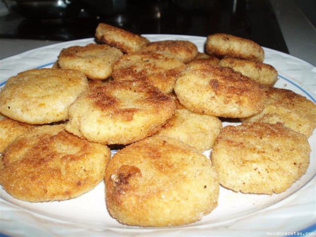 Receta de Albondigas de patata con queso feta Receta de Albondigas de patata con queso feta