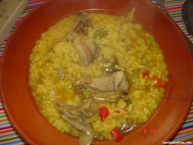 Receta de Arroz de carne