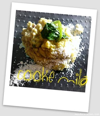 Receta de Rissotto verde