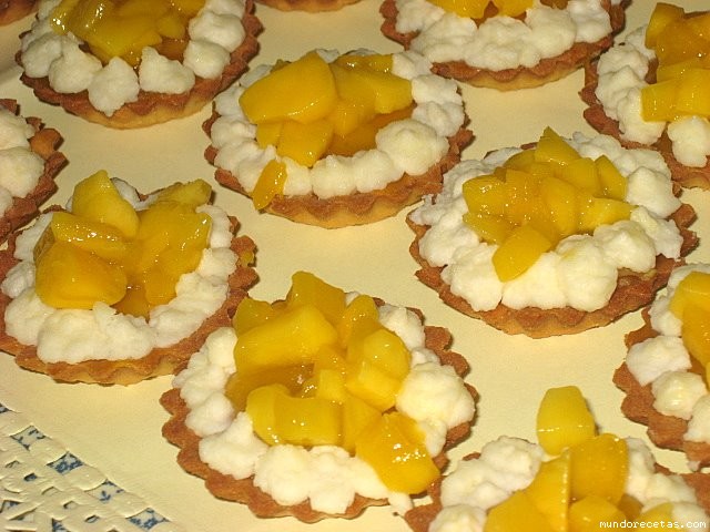 Receta de Tartaletas de Mango Receta de Tartaletas de Mango