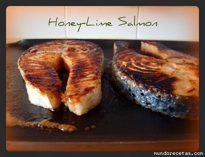 Receta de Salmón a la miel y limón Receta de Salmón a la miel y limón