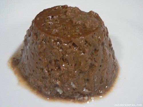 Receta de Flan de huevo al chocolate Receta de Flan de huevo al chocolate