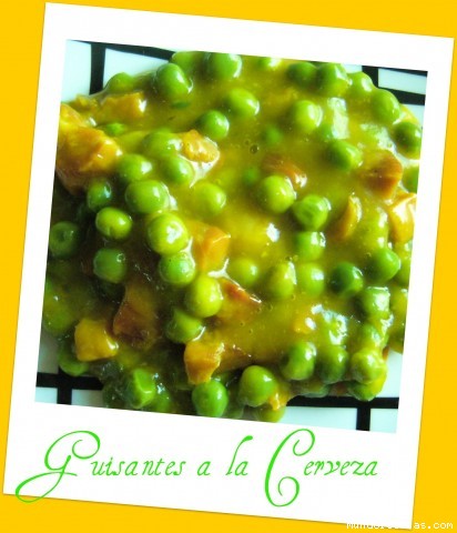 Receta de Guisantes a la Cerveza(Thermomix)
