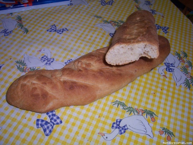 Receta de PAN FRANCÉS Receta de PAN FRANCÉS