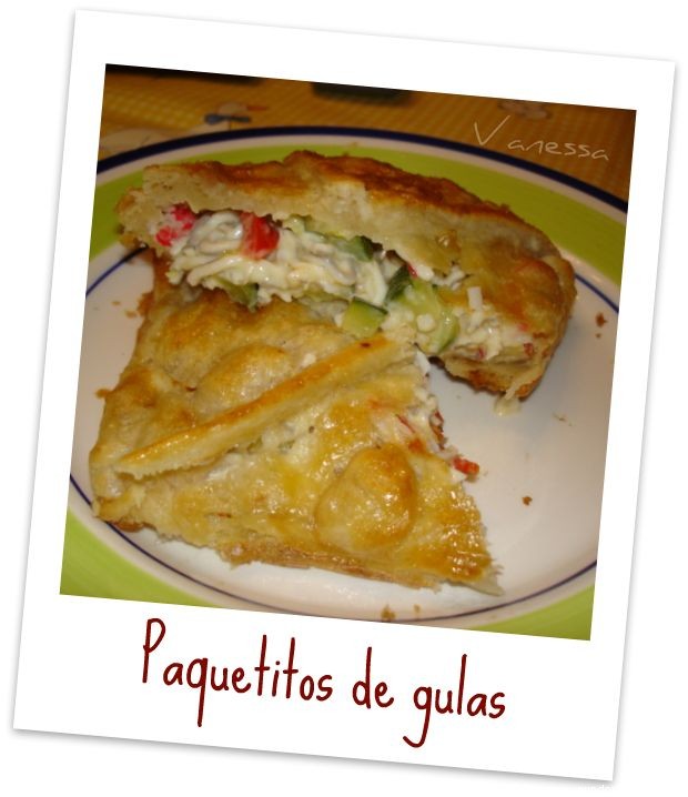 Receta de PAQUETITOS DE GULAS Receta de PAQUETITOS DE GULAS