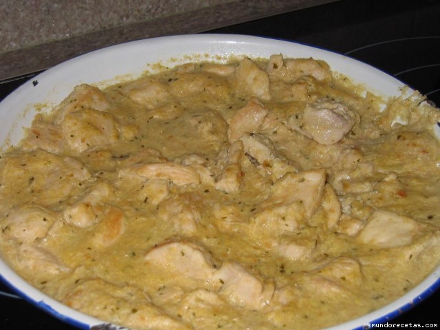 Receta de Pollo en pepitoria (Thermomix) Receta de Pollo en pepitoria (Thermomix)