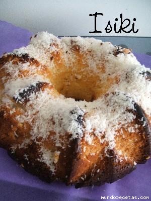 Receta de Bizcocho de coco thx