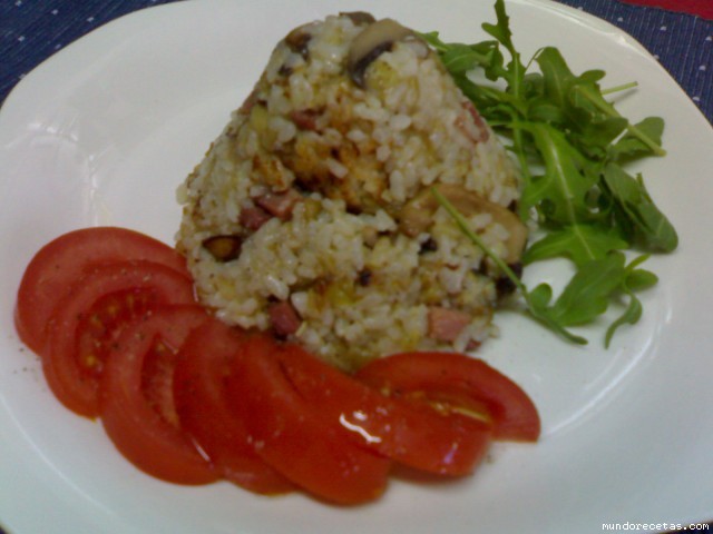 Receta de ARROZ BERENJACHA