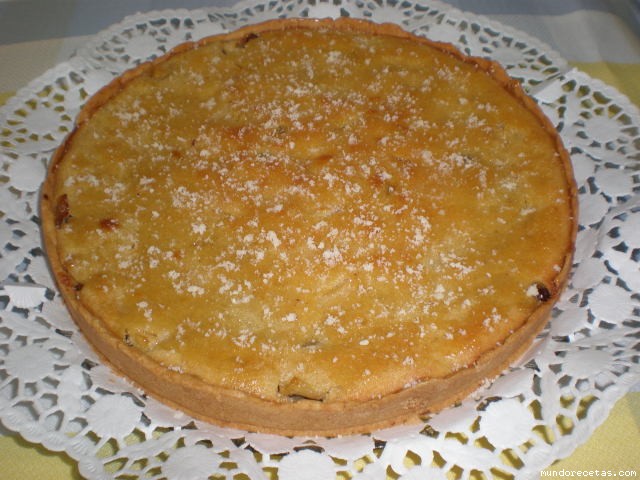 Receta de TARTA DE MANZANA Y CANELA Receta de TARTA DE MANZANA Y CANELA