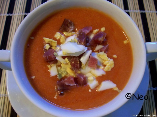 Receta de Salmorejo de Neo Receta de Salmorejo de Neo