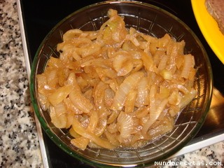 Receta de Cebolla caramelizada