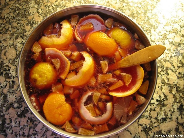 Receta de Sangria refrescante Receta de Sangria refrescante