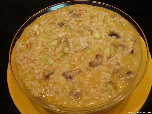 Receta de Arroz de verduras y pescado en Thermomix Receta de Arroz de verduras y pescado en Thermomix