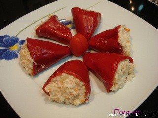 Receta de Pimientos de verano Receta de Pimientos de verano