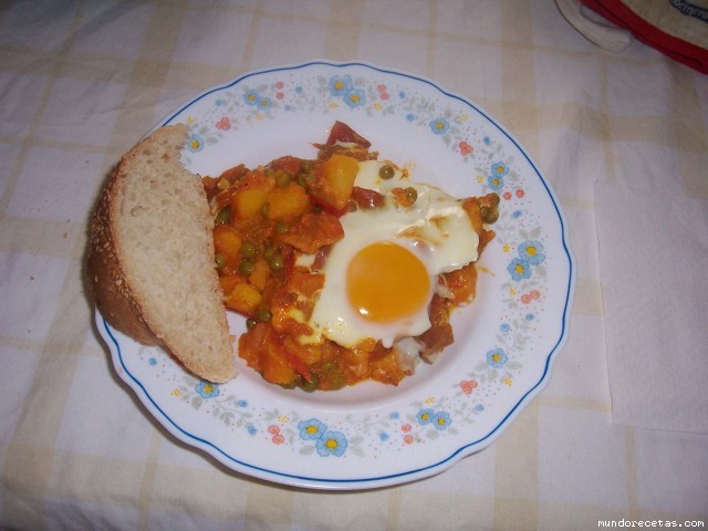 Receta de Huevos a la Flamenca jose31ca Receta de Huevos a la Flamenca jose31ca