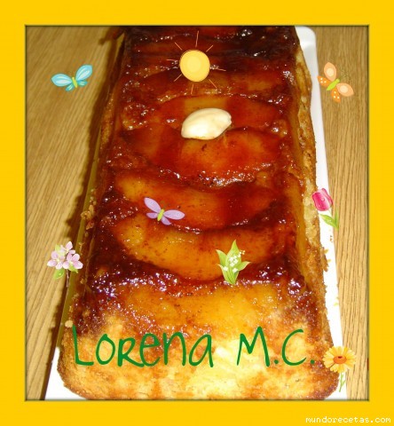 Receta de Plum-cake de manzana y caramelo Receta de Plum-cake de manzana y caramelo
