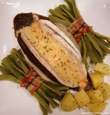 Receta de Lenguados relleno con langostinos Receta de Lenguados relleno con langostinos