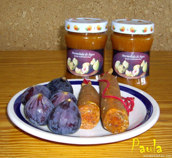 Receta de Mermelada de higos y sobrasada(thermomix)