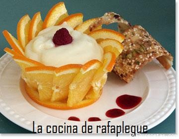 Receta de Sorbete de naranja Receta de Sorbete de naranja