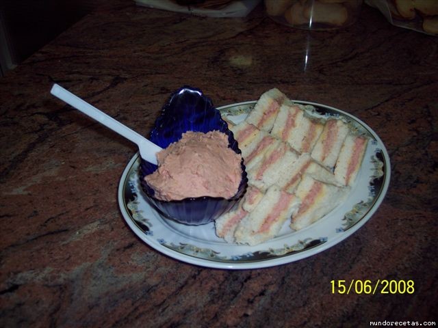 Receta de PATE DE LA CASA Receta de PATE DE LA CASA