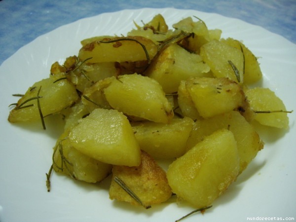 Receta de Patatas al romero en horno o Chef o matic Receta de Patatas al romero en horno o Chef o matic