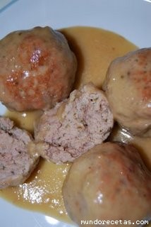 Receta de Albndigas de ternera
