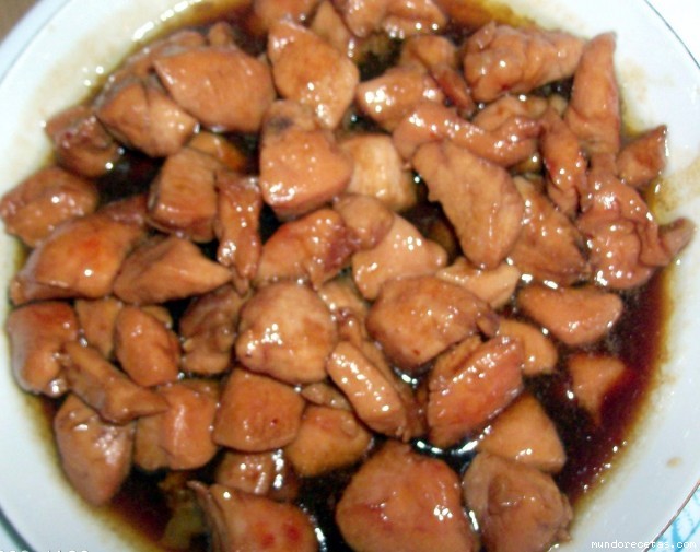 Receta de pechugas de pollo de mi casa con soja Receta de pechugas de pollo de mi casa con soja