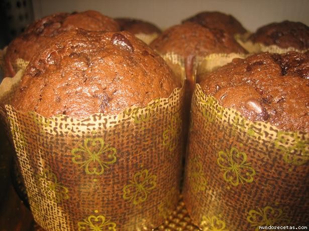 Receta de muffins de chocolate deliciosos (thermomix)