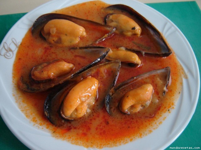Receta de Mejillones en Salsa Kali Receta de Mejillones en Salsa Kali