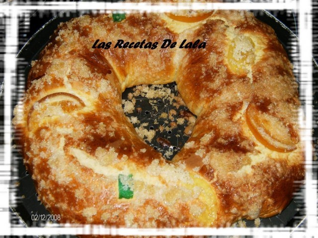 Receta de Roscón de reyes (chef o matic) Receta de Roscón de reyes (chef o matic)