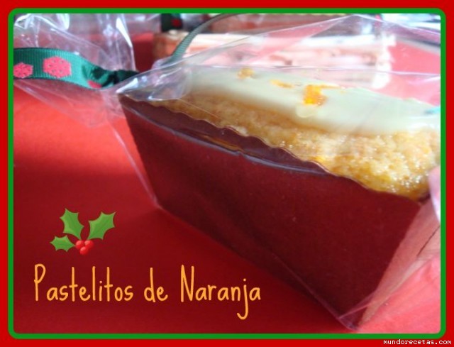 Receta de Pastelitos de naranja para regalar Receta de Pastelitos de naranja para regalar