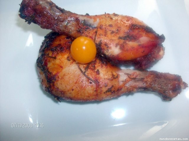Receta de Pollo al estilo mi casa en microondas Receta de Pollo al estilo mi casa en microondas