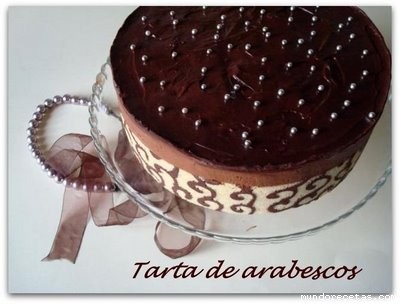 Receta de Tarta arabescos Receta de Tarta arabescos