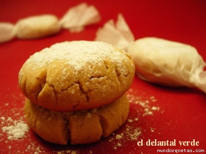 Receta de Polvorones (vegetarianos) Receta de Polvorones (vegetarianos)