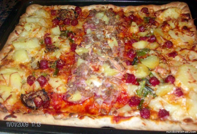 Receta de pizza copiada masa de NOENTROBCAP Receta de pizza copiada masa de NOENTROBCAP