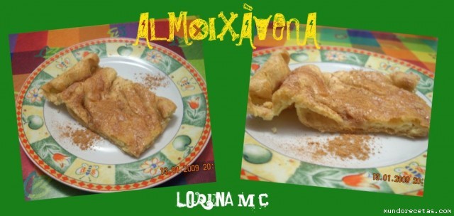 Receta de Almoixàvena Receta de Almoixàvena
