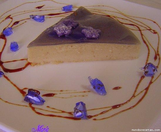 Receta de Tarta fresca de violetas..!!