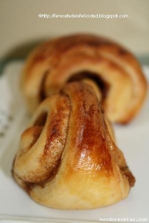 Receta de Kanelbullar (mini) Receta de Kanelbullar (mini)