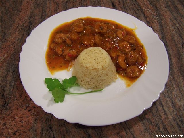 Receta de Enchilado de Langostinos Receta de Enchilado de Langostinos