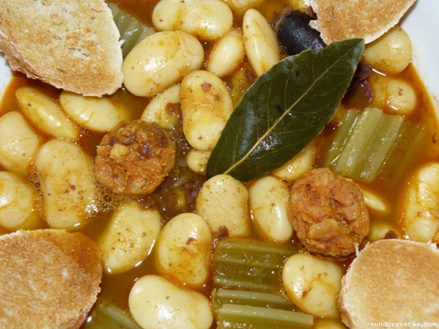 Receta de Judiones de la granja nacionales